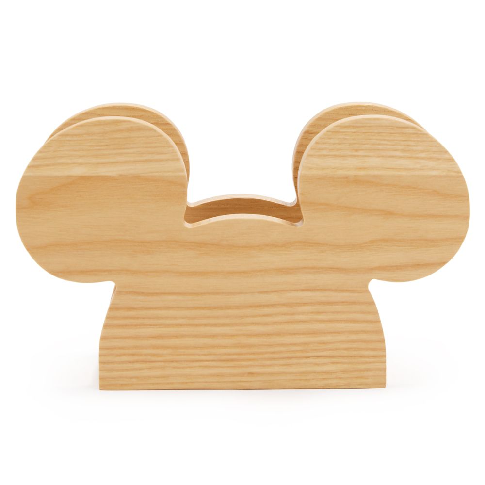 【取寄せ】 ウォルトディズニー Disney US堅苦しさ商いもの ミッキーマウス パディ 差し交わす テーブルナプキン 布巾 西洋手ぬぐい 保持者 木 木製  [並行輸入品] Mickey Mouse Icon Wooden Napkin Holder グッズ バス発着場 差し上げ物 差し上げ物 生まれ落ちる日 一般受け