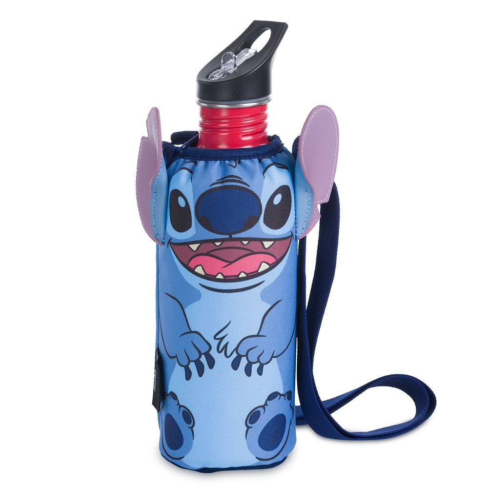 【取寄せ】 ウォルトディズニー Disney US堅苦しさ商いもの スティッチ リロとスティッチ リロ 吸い筒 お水瓶 プルオーバー 服 仕掛ける 瓶 ステンレス鋼製  [並行輸入品] Lilo \u0026 Stitch Stainless Steel Water Bottle with Cooler Set グッズ バス発着場 差し上げ物 差し上げ物 生まれ落ちる日 一般受け