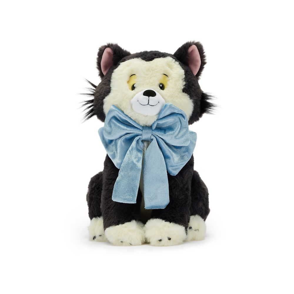 【取寄せ】 ディズニー Disney US公式商品 ピノキオ フィガロ ミニーマウス ミニー ディズニーストア ディズニーストアー ピン コレクターグッズ おもちゃ リボン ぬいぐるみ 人形 [並行輸入品] Figaro Plush with Bow ? Pinocchio ? 12 1/2'' ? Disney Store Japan｜ビーマジカル店