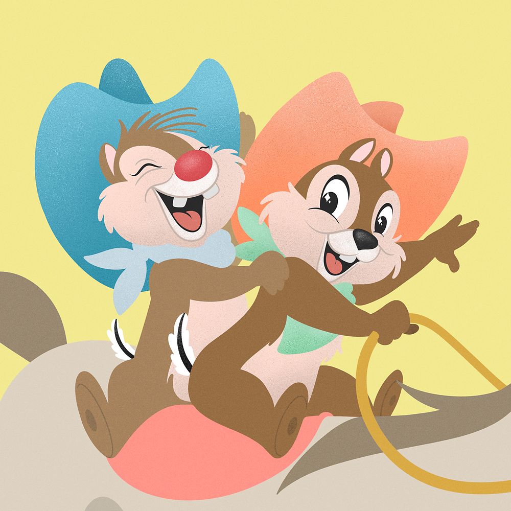 【取寄せ】 ディズニー Disney US公式商品 チップとデール Chip 'n' Dale デール 限定版 限定 キャンバス キャンバスアート 絵画 絵 アート インテリア 壁 装飾 デザイン [並行輸入品] Chip 'n Dale ''Ranch Rascal Roundup'' Gallery Wrapped Canvas by Dom Corona ?｜ビーマジカル店 38,414円