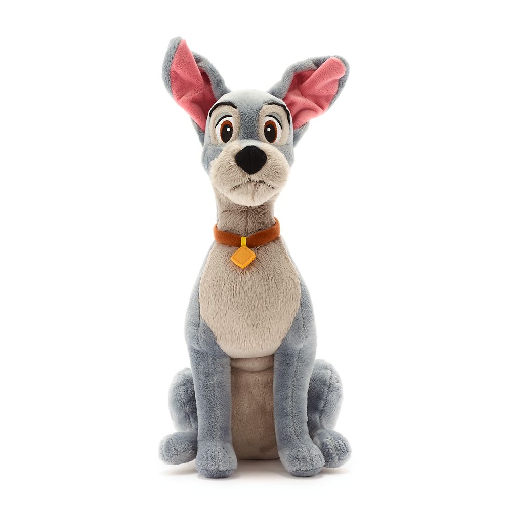 【取寄せ】 ディズニー Disney US公式商品 わんわん物語 レディ トランプ 中サイズ ぬいぐるみ 人形 おもちゃ [並行輸入品] Tramp Plush ? Lady and the Tramp ? Medium 13 3/4'' ? Personalization グッズ ストア プレゼント ギフト 誕生日 人気｜ビーマジカル店