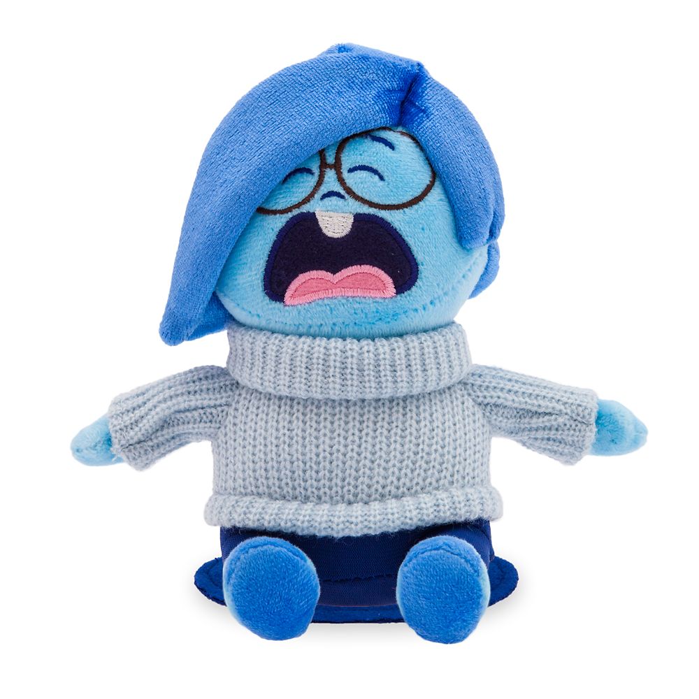 【取寄せ】 ディズニー Disney US公式商品 インサイドヘッド Inside Out カナシミ マグネット 磁石 ミニ ぬいぐるみ 人形 おもちゃ [並行輸入品] Sadness Magnetic Shoulder Plush ? Inside Out 2 ??Mini 5 1/2'' グッズ ストア プレゼント ギフト 誕生日 人気｜ビーマジカル店