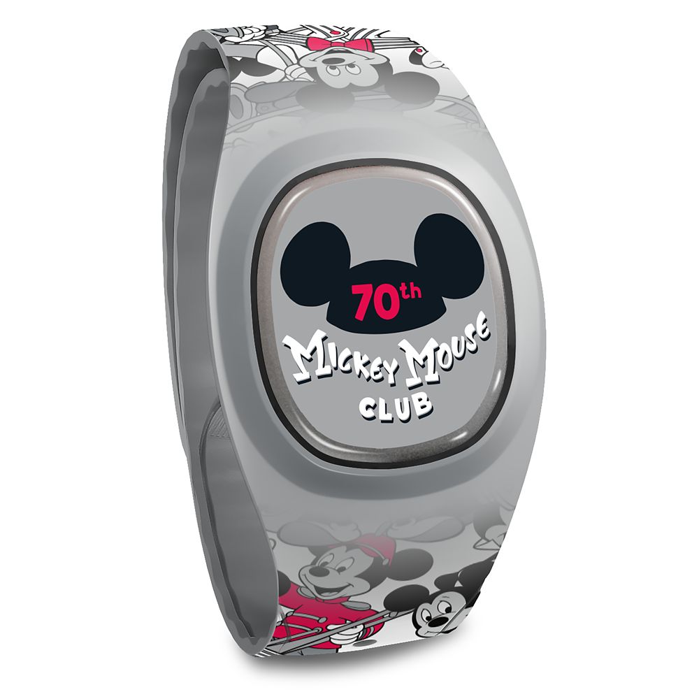 【取寄せ】 ディズニー Disney US公式商品 ミッキーマウス ミッキー マジックバンド WDW Magicband Bagic band アクセサリー 限定 バンド [並行輸入品] Mickey Mouse Club 70th Anniversary MagicBand+ ? Limited Release グッズ ストア プレゼント ギフト 誕生日 人｜ビーマジカル店