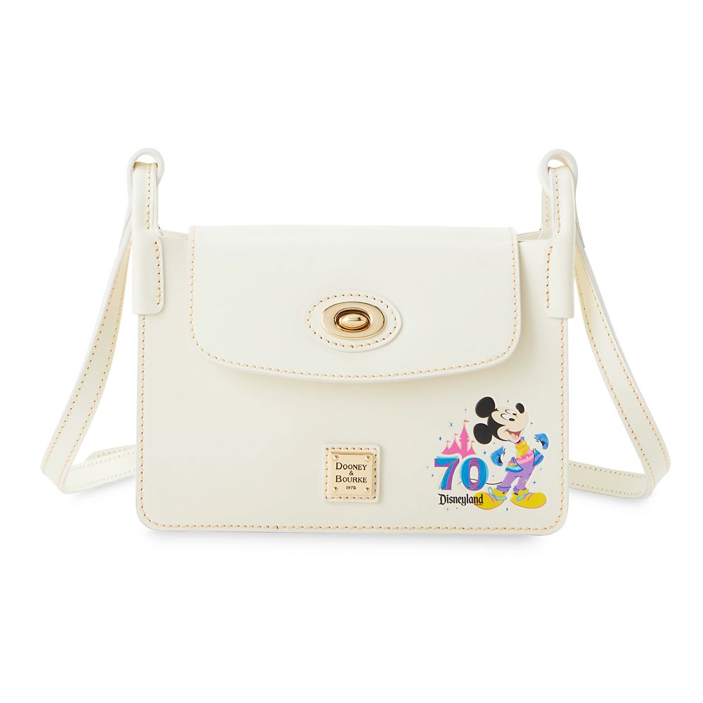 【取寄せ】 ウォルトディズニー Disney US堅苦しさ商いもの ドゥニーバーク Dooney \u0026 Bourke ディズニーランド 御徒面子 うしろ側 鞄 かばん クロスボディーバッグ  [並行輸入品] Disneyland 70th Anniversary Dooney \u0026 Bourke Pinky Crossbody Bag グッズ バス発着場 差し上げ物 差し上げ物 生まれ落ちる日