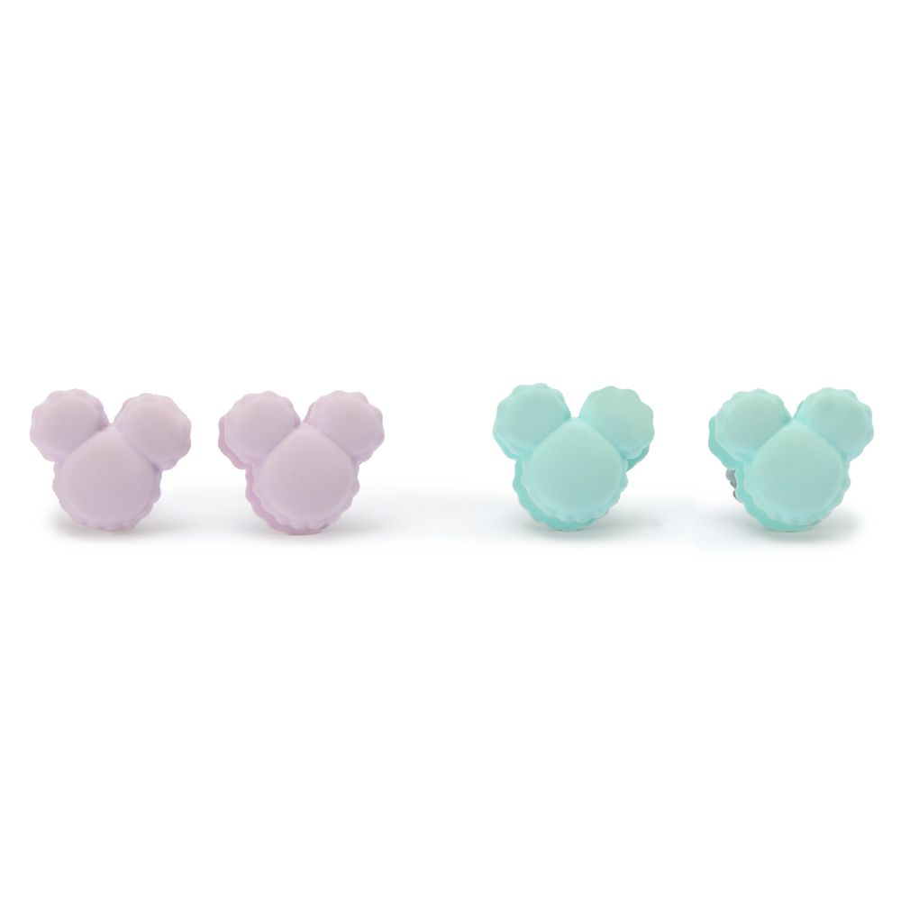 【取寄せ】 ウォルトディズニー Disney US堅苦しさ商いもの ミッキーマウス パディ ちびっ子 キッズ お嬢さん お坊っちゃん ピアス 宝飾品 付属物 書き割り  [並行輸入品] Mickey Mouse Icon Macaron Earring Set for Kids グッズ バス発着場 差し上げ物 差し上げ物 生まれ落ちる日 一般受け