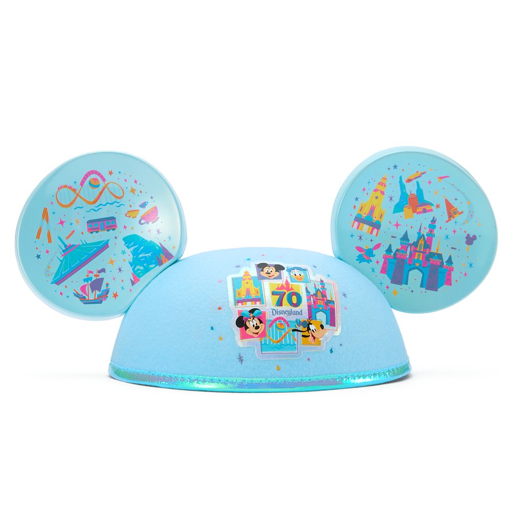 【取寄せ】 ウォルトディズニー Disney US堅苦しさ商いもの ミッキーマウス パディ ディズニーランド ちびっ子 キッズ お嬢さん お坊っちゃん イヤーハット 耳 鳥打ち帽 かぶり笠 イヤーキャップ 旗がしら  [並行輸入品] Mickey Mouse and Friends Ear Hat for Kids ? Disneyland 70th Anniversary Cele