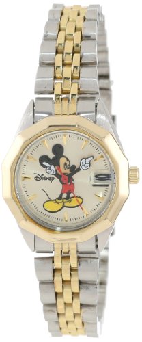 ウォルトディズニー Disney ミッキーマウス ウオッチ 時辰儀 うでどけい とけい ご覧なさる レディース 成年者 成人女性用 [並行輸入品] Disney Mickey Mouse Women\u0027s MCK342 Classic \u0027Moving Hands\u0027 Two-Tone Bracelet Watch グッズ バス発着場 差し上げ物 差し上げ物 生まれ落ちる日 一般受け