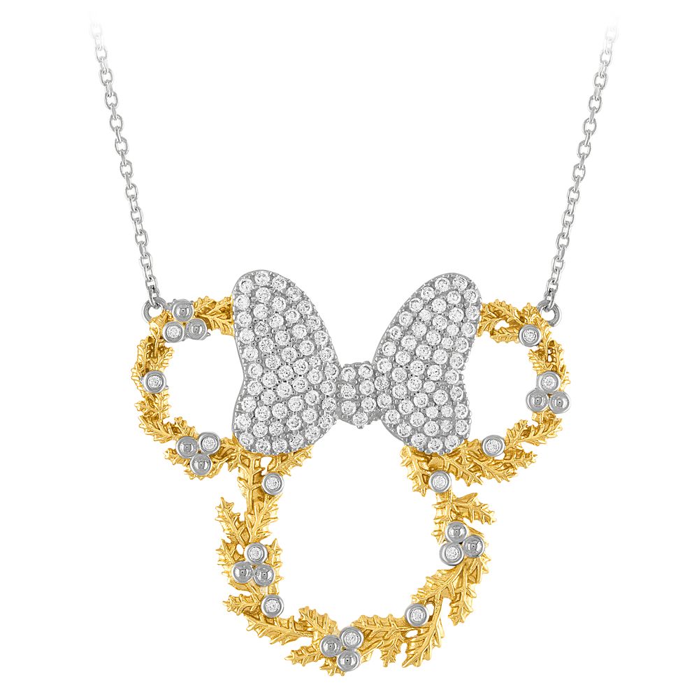 ☆Rebecca Hook☆ミニーカチューシャ ゴールドネックレス Minnie Mouse Ears Headband Necklace by Rebecca Hook – Rose