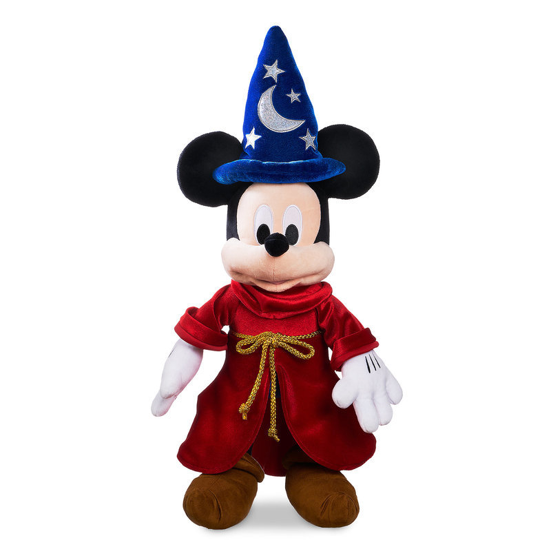 楽天市場 あす楽 ディズニー Disney Us公式商品 ミッキーマウス ミッキー ファンタジア 魔法使い 約57cm マジカル ディズニーシー ぬいぐるみ 人形 おもちゃ 中サイズ 並行輸入品 Sorcerer Mickey Mouse Plush Fantasia Medium グッズ ストア プレゼント ギ