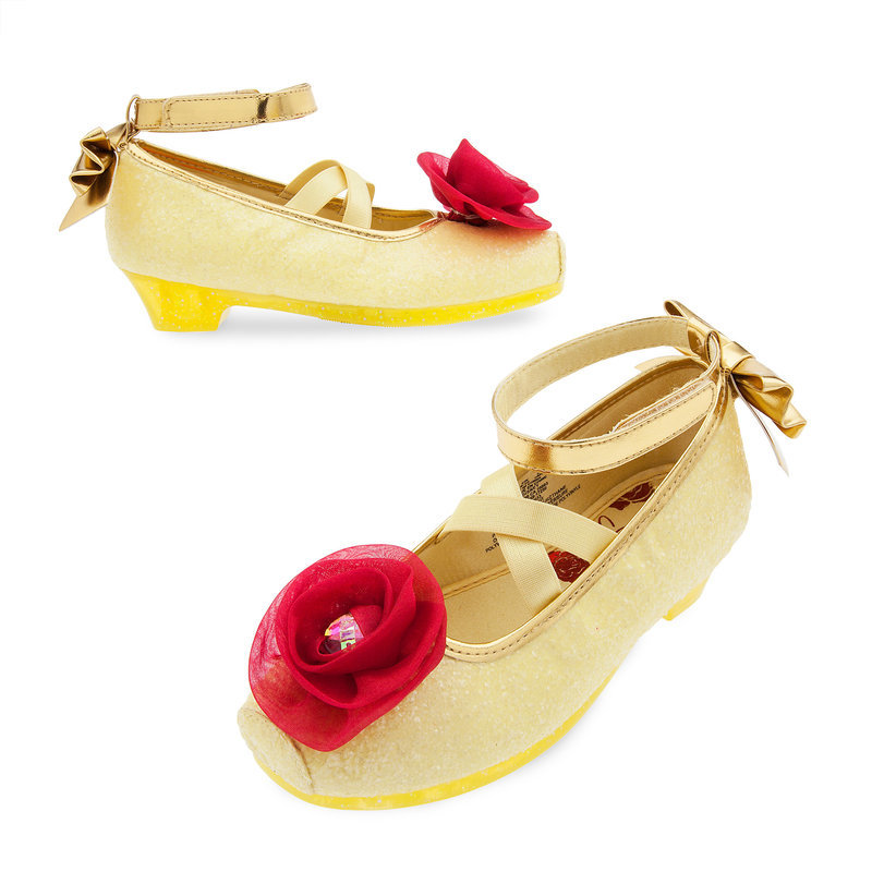 NWT Disney Store Tiana Costume Shoes 7//8,9//10,11//12,13//1,2//3 Princess