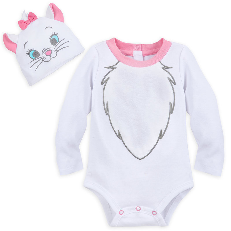 【1-2日以内に発送】 サイズ60-70 ディズニー Disney US公式商品 マリー おしゃれキャット コスチューム 衣装 ドレス 服 コスプレ ハロウィン ハロウィーン ロンパース ボディスーツ ボディースーツ 服　コスプレ セット ベビー 赤ちゃん 幼児 女の子 [並行輸入品] Marie画像