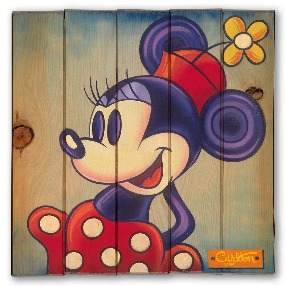 Disney　ミニーマウス アート　絵画 楽天市場】【取寄せ】 ディズニー Disney US公式商品 ミニー