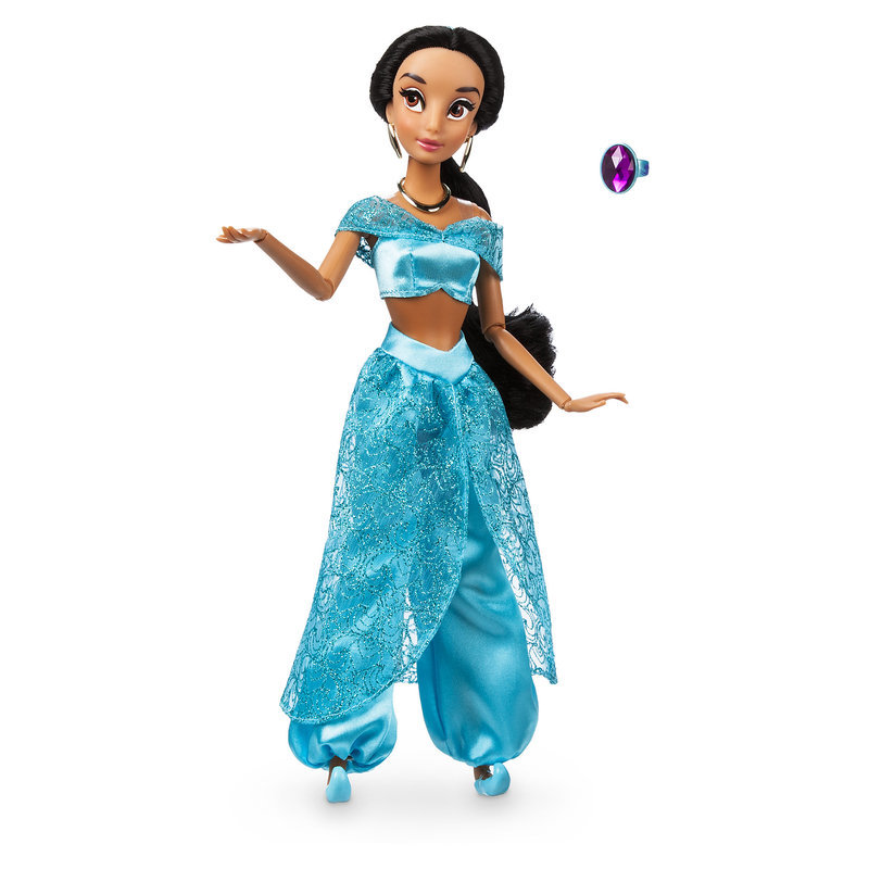 楽天市場 あす楽 ディズニー Disney Us公式商品 アラジン ジャスミン プリンセス クラシックドール 人形 指輪付き 指輪 リング おもちゃ フィギュア 並行輸入品 Jasmine Classic Doll With Ring Aladdin 11 1 2 グッズ ストア プレゼント ギフト 誕生日 人