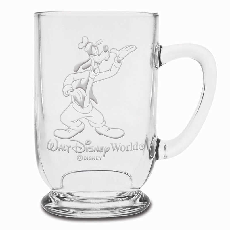 楽天市場 取寄せ ディズニー Disney Us公式商品 グーフィー Goofy アリバスブラザーズ マグカップ コップ カップ グラス ガラス 大サイズ 並行輸入品 Glass Mug By Arribas Large Personalizable グッズ ストア プレゼント ギフト 誕生日 人気 クリスマス 誕生日