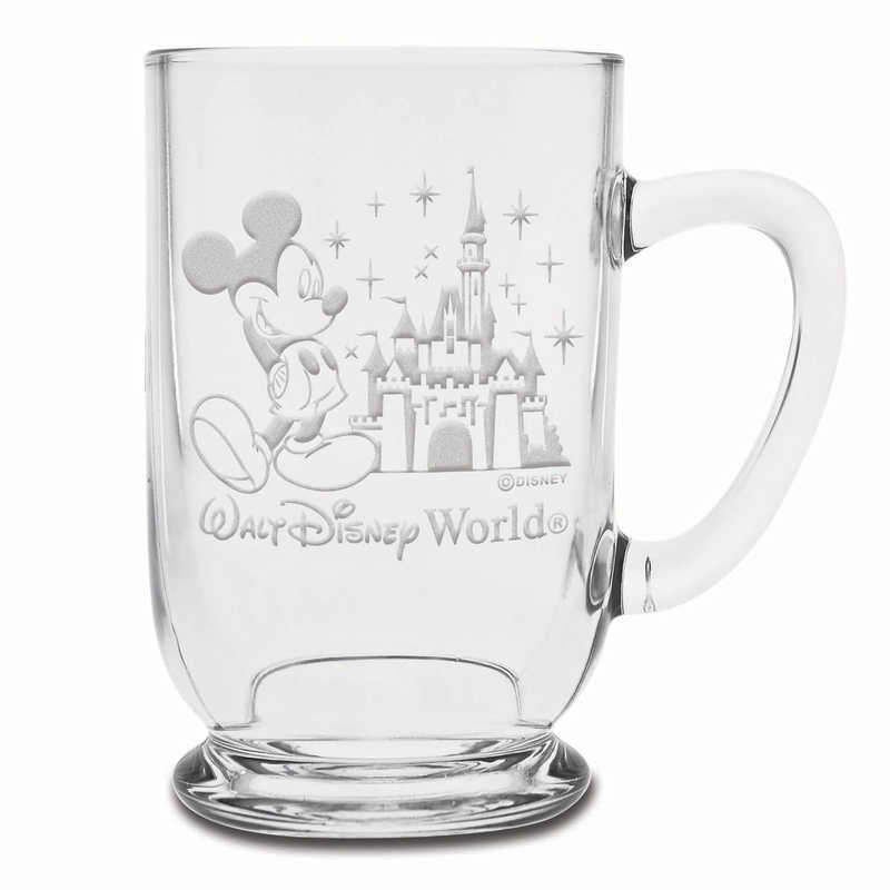 楽天市場 取寄せ ディズニー Disney Us公式商品 ミッキーマウス ミッキー シンデレラ プリンセス アリバスブラザーズ マグカップ コップ カップ グラス ガラス 大サイズ 城 キャッスル 並行輸入品 Mickey Mouse And Cinderella Castle Glass Mug By Arribas
