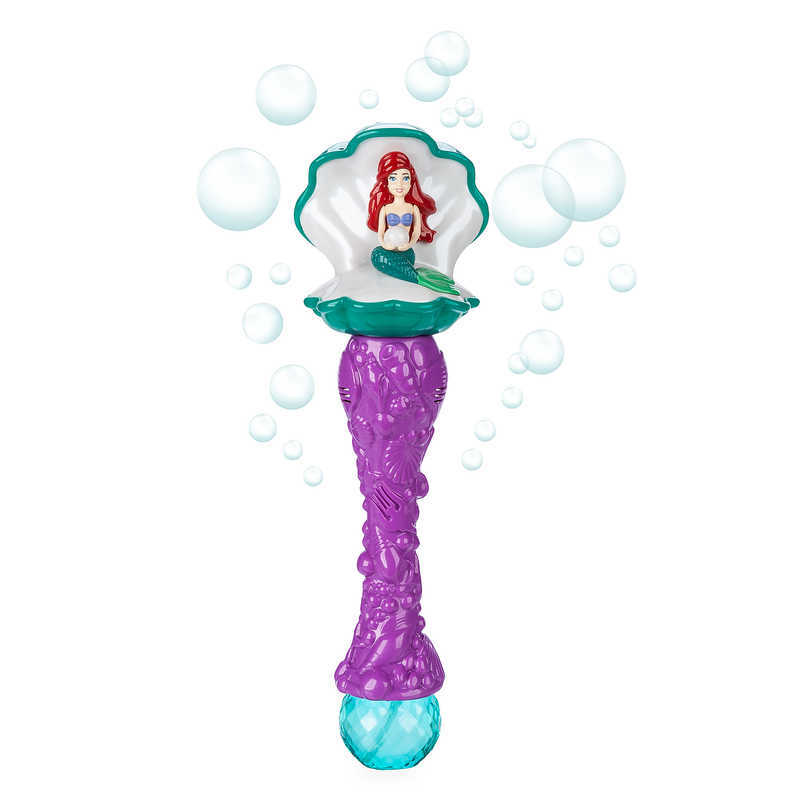 楽天市場 あす楽 ディズニー Disney Us公式商品 リトルマーメイド アリエル Ariel プリンセス ワンド 杖 おもちゃ ステッキ バトン コスチューム 衣装 ハロウィン ハロウィーン バブル シャボン玉 並行輸入品 Clamshell Bubble Wand グッズ ストア プレゼント