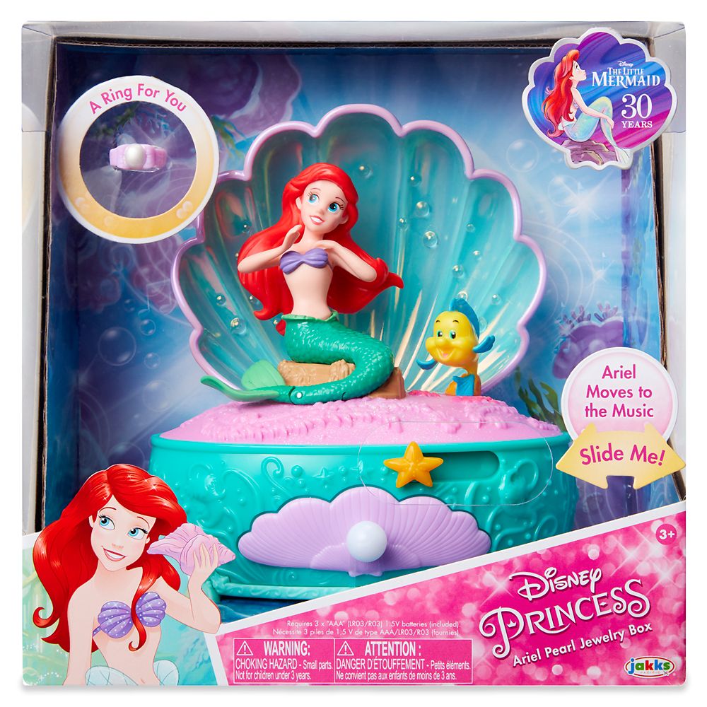 Disney Little Mermaid Jewelry Box 2025