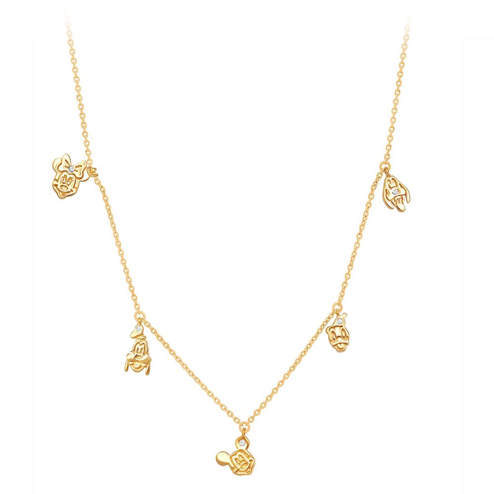 人気 その他 プレゼント ストア グッズ By Necklace Charm Friends And Mouse Mickey 並行輸入品 Crislu クリスル 飾り チャーム アクセサリー ジュエリー ネックレス ミッキー ミッキーマウス Us公式商品 Disney ディズニー 取寄せ ギフト 人気 誕生日 クリスマス