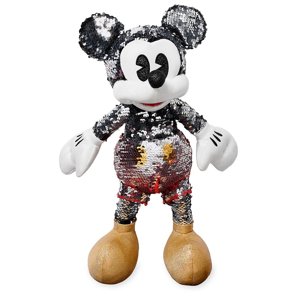 reversible sequin stuffed animal