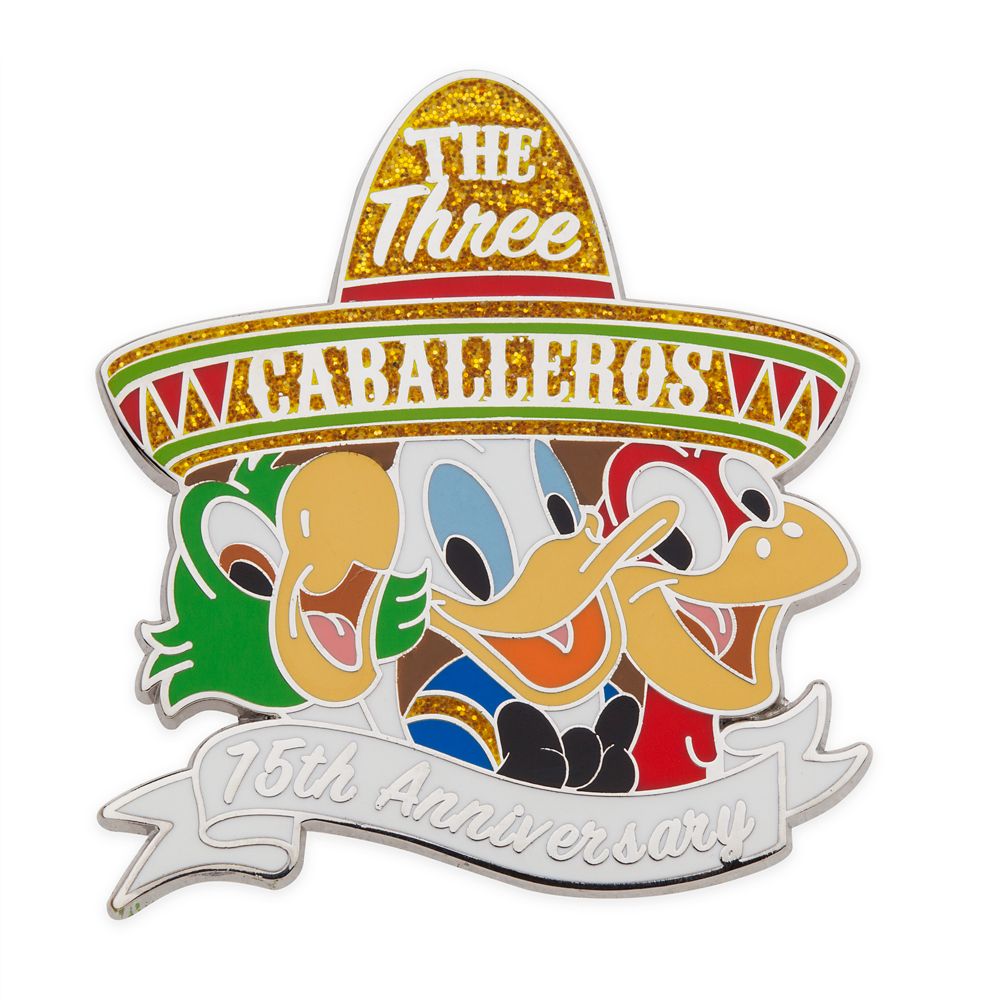 楽天市場 取寄せ ディズニー Disney Us公式商品 ドナルド ドナルドダック 三人の騎士 75周年 ピン コレクターグッズ おもちゃ 限定 コレクター 並行輸入品 The Three Caballeros Pin 75th Anniversary Limited Release グッズ ストア プレゼント ギフト