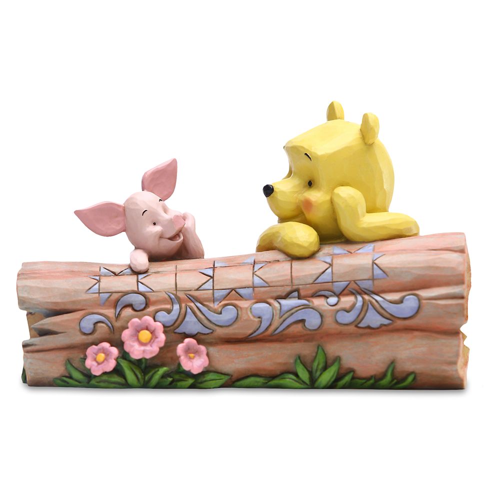 開店祝い 取寄せ ディズニー Disney Us公式商品 くまのプーさん ぷーさん プーさん 置物 フィギュア ジムショア 人形 並行輸入品 Winnie The Pooh Truncated Conversation Figurine By Jim Shore グッズ ストア プレゼント ギフト クリスマス 誕生日 人気 人気