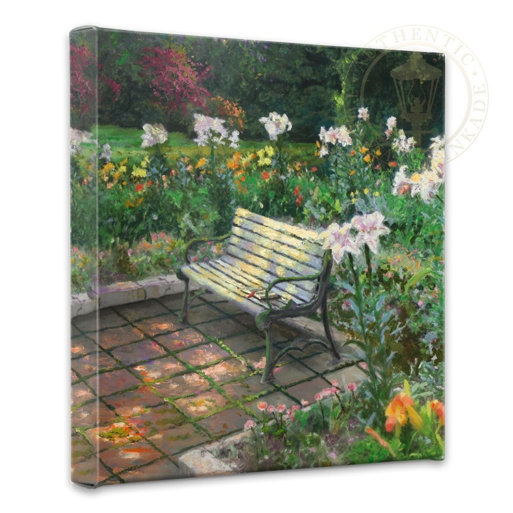 キッズ ベビー マタニティ その他 自然 景色 風景 取寄せ 大きさ プレゼン ストア グッズ Canvas Wrapped Gallery 14 X 14 Springtime Eternal Kinkade Thomas 並行輸入品 風景画 トーマスキンケード Kinkade Thomas 壁 デザイン 装飾 インテリア キャンバス