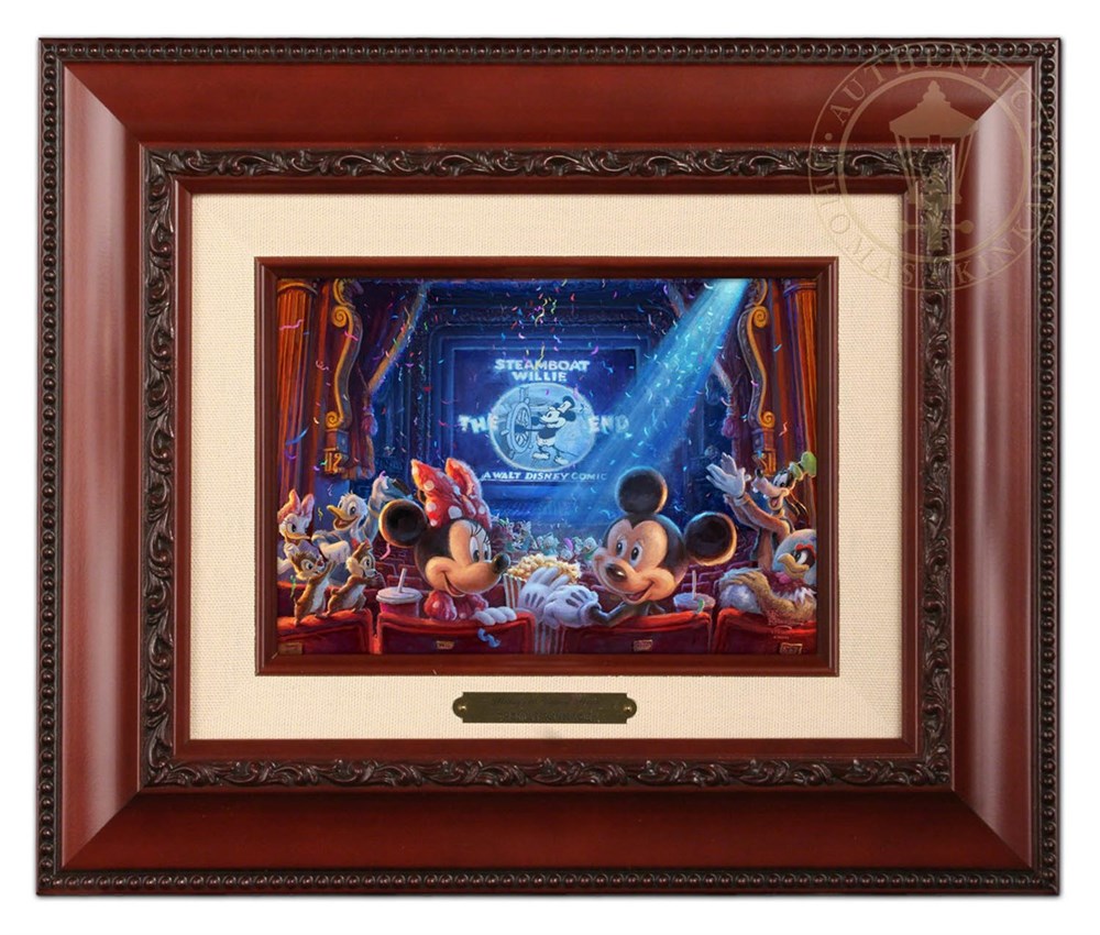 取寄せ ディズニー Disney ミッキーマウス ミッキー 絵画 絵画 並行輸入品 絵 アート ブラッシュワーク インテリア 装飾 デザイン 壁 額付き フレーム付き Brandy Frame Thomas Kinkade トーマ 取寄せ ディズニー Disney ミッキーマウス ミッキー 絵画 絵