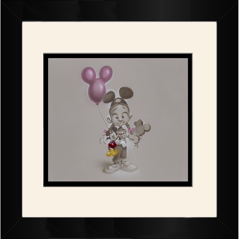 格安 プレゼント ストア グッズ Noah By Print Deluxe Framed Memories Mickey Making 並行輸入品 額付き フレーム付き インテリア プリント 絵画 デラックスプリント アート 絵 ミッキー ミッキーマウス Us公式商品 Disney ディズニー 取寄せ ギフト 誕