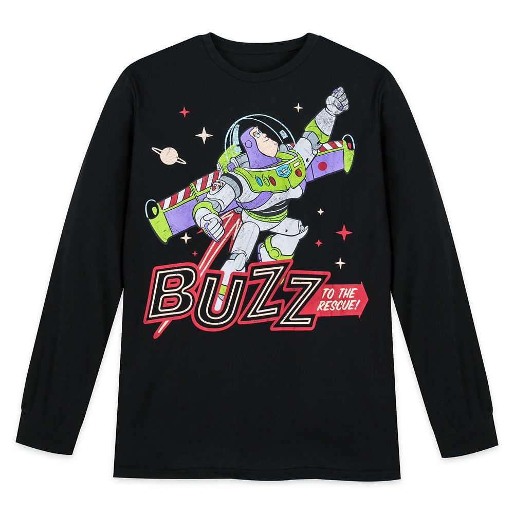 楽天市場 取寄せ ディズニー Disney Us公式商品 トイストーリー バズライトイヤー バズ Tシャツ トップス 服 長袖 長そで シャツ メンズ 大人 男性 並行輸入品 Buzz Lightyear Long Sleeve T Shirt For Men Toy Story グッズ ストア プレゼント ギフト クリスマス