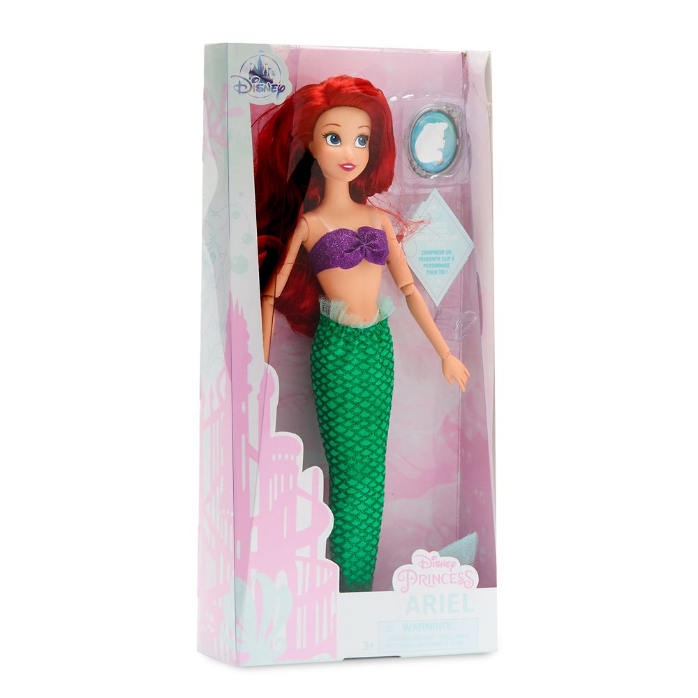 楽天市場 1 2日以内に発送 ディズニー Disney Us公式商品 リトルマーメイド アリエル Ariel プリンセス クラシックドール 人形 ドール フィギュア おもちゃ ペンダント 並行輸入品 Classic Doll With Pendant 11 1 2 グッズ ストア プレゼント ギフト クリスマス