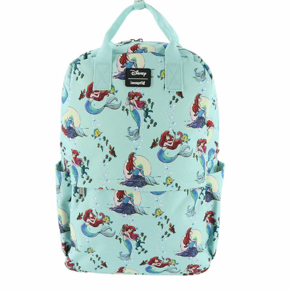 1 2日以内に発送 ディズニー アリエル リトルマーメイド 人魚 リュックサック リュック 旅行 バッグ バックパック 鞄 かばん レディース 女性 女子 Disney ラウンジフライ Loungefly 並行輸入品 クリスマス 誕生日 プレゼント ギフト 人気 グッズ ストア プレゼント ギ