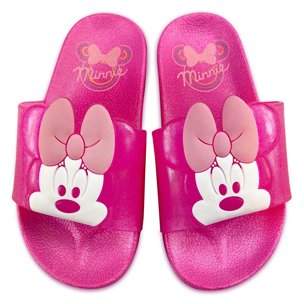 楽天市場 取寄せ ディズニー Disney Us公式商品 ミニーマウス ミニー 女の子用 子供用 サンダル ビーサン スリッパ ビーチサンダル 靴 くつ 女の子 ガールズ 子供 並行輸入品 Minnie Mouse Slides For Girls グッズ ストア プレゼント ギフト クリスマス 誕生日
