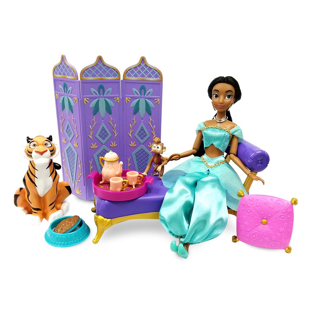 最安価格 その他 プリンセス ジャスミン アラジン Us公式商品 Disney ディズニー 取寄せ おもちゃ 誕生日 クリスマス ギフト プレゼント ストア グッズ Aladdin Set Play Lounge Palace Doll Classic Jasmine 並行輸入品 セット フィギュア ドール 人形
