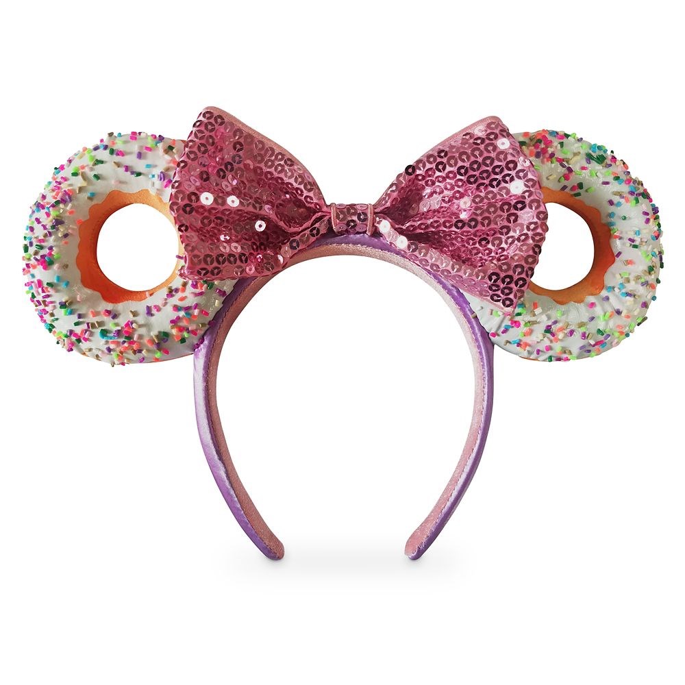 値引きする 取寄せ ディズニー Disney Us公式商品 ミニーマウス ミニー ヘッドバンド ヘアアクセサリー イヤーヘッドバンド アクセサリー ドーナツ バンド 並行輸入品 Minnie Mouse Donut Ear Headband グッズ ストア プレゼント ギフト クリスマス 誕生日 人気