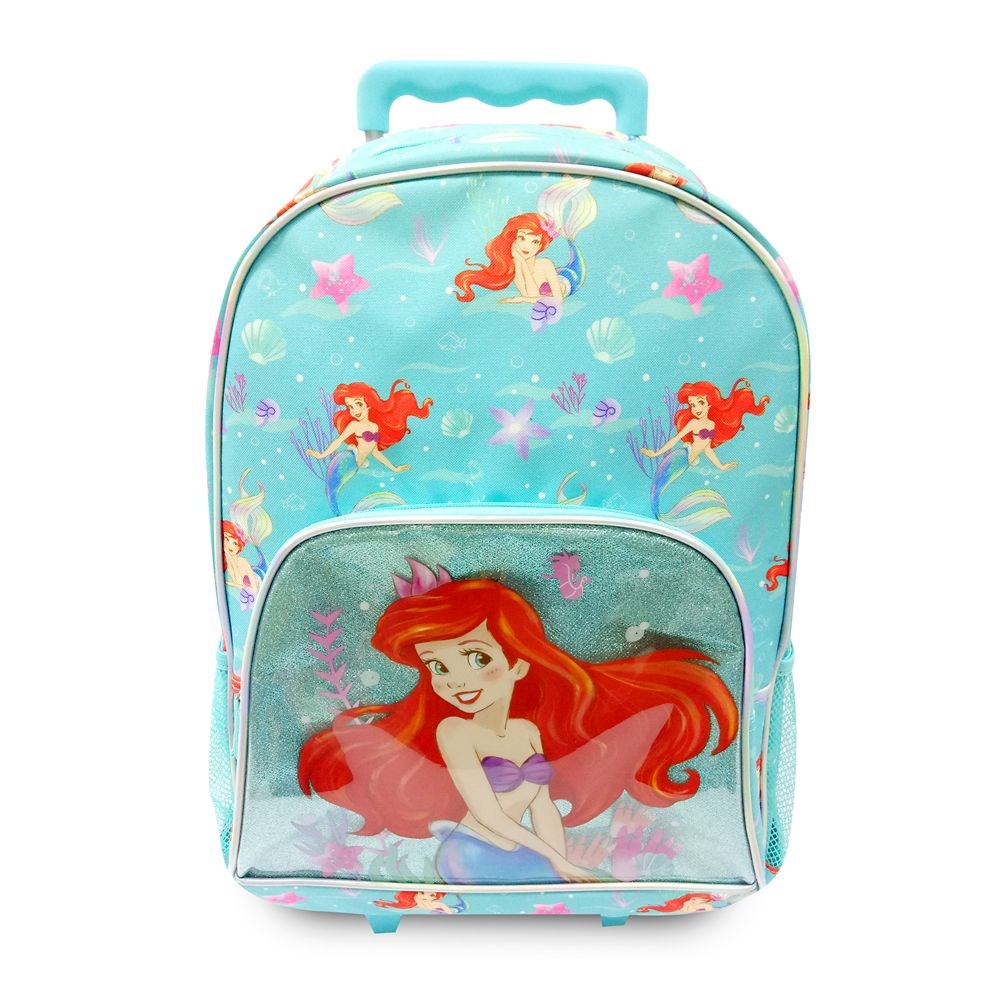 楽天市場 あす楽 ディズニー Disney Us公式商品 リトルマーメイド アリエル Ariel プリンセス キャリーバッグ スーツケース キャリー ケース リュックサック バックパック バッグ かばん 鞄 並行輸入品 Rolling Backpack The Little Mermaid Personalized グッ