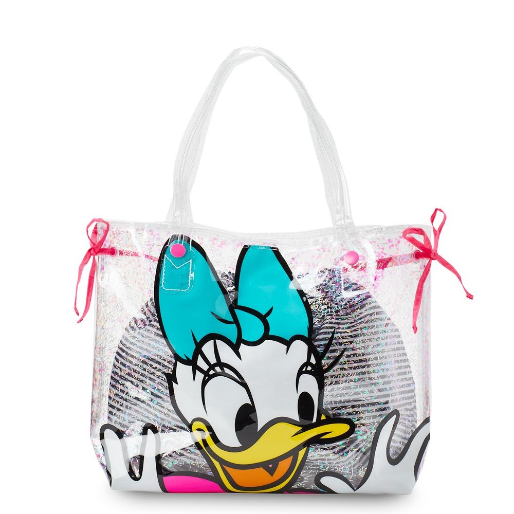 取寄せ ウォルトディズニー Disney Us儀式商気格 デイジーダック デイジー Daisy Duck 海水着 カバン 陰 鞄 かばん プールバッグ ビーチバッグ プール 水着入れ 海水浴 スイムバッグ ウエア スイム御召し 並行インポート品 Swim Bag グッズ デポー 寄贈 下され物