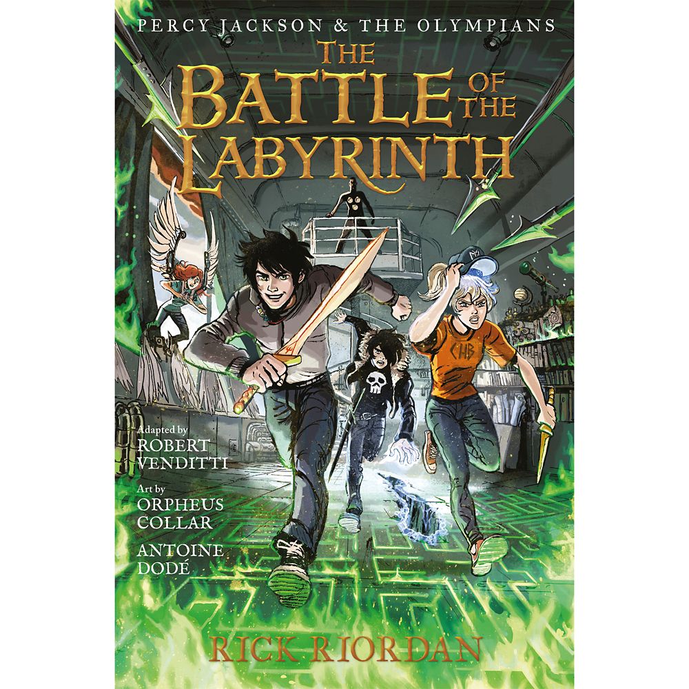 取寄せ ディズニー Disney Us公式商品 迷宮の戦い パーシー ジャクソンとオリンポスの神々 小説 洋書 英語 本 並行輸入品 Percy Jackson And The Olympians Book Four The Battle Of Labyrinth Graphic Novel グッズ ストア プレゼント ギフト クリスマス 誕生
