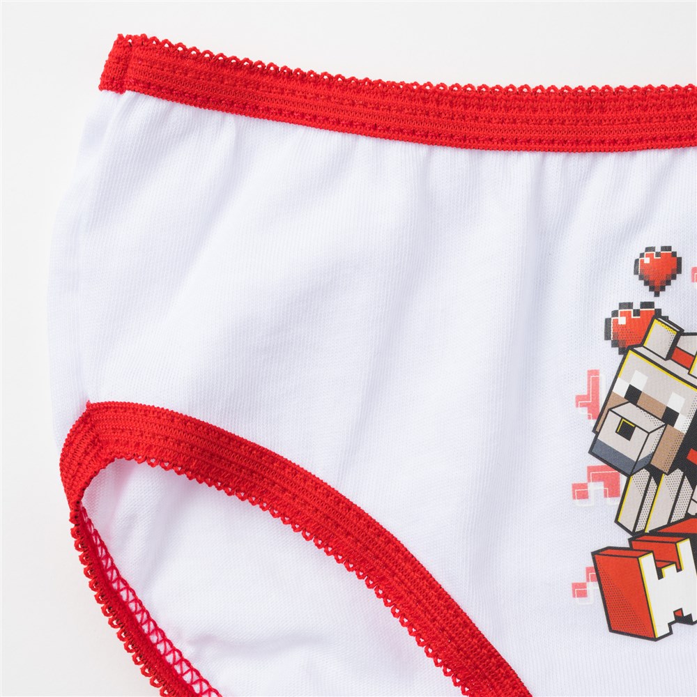 楽天市場 あす楽 4歳 6歳 8歳 マインクラフト マイクラ Minecraft パンツ 下着 7枚組 女の子 女子 女児 子供 子供用 キッズ ショーツ 下着 肌着 子供下着 ジュニア キャラクター 女児ショーツ 子どもパンツ 子供服 服 並行輸入品 クリスマス ギフト プレゼント