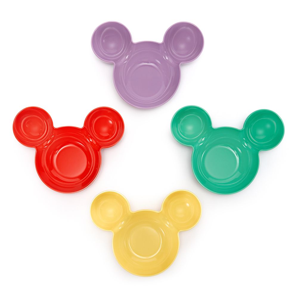 【取寄せ】 ウォルトディズニー Disney US堅苦しさ商いもの ミッキーマウス パディ どんぶり鉢 お椀 食器 皿 書き割り [並行輸入品] Mickey Mouse Icon Snack Bowl Set グッズ バス発着場 差し上げ物 差し上げ物 クリスマス 生まれ落ちる日 一般受け