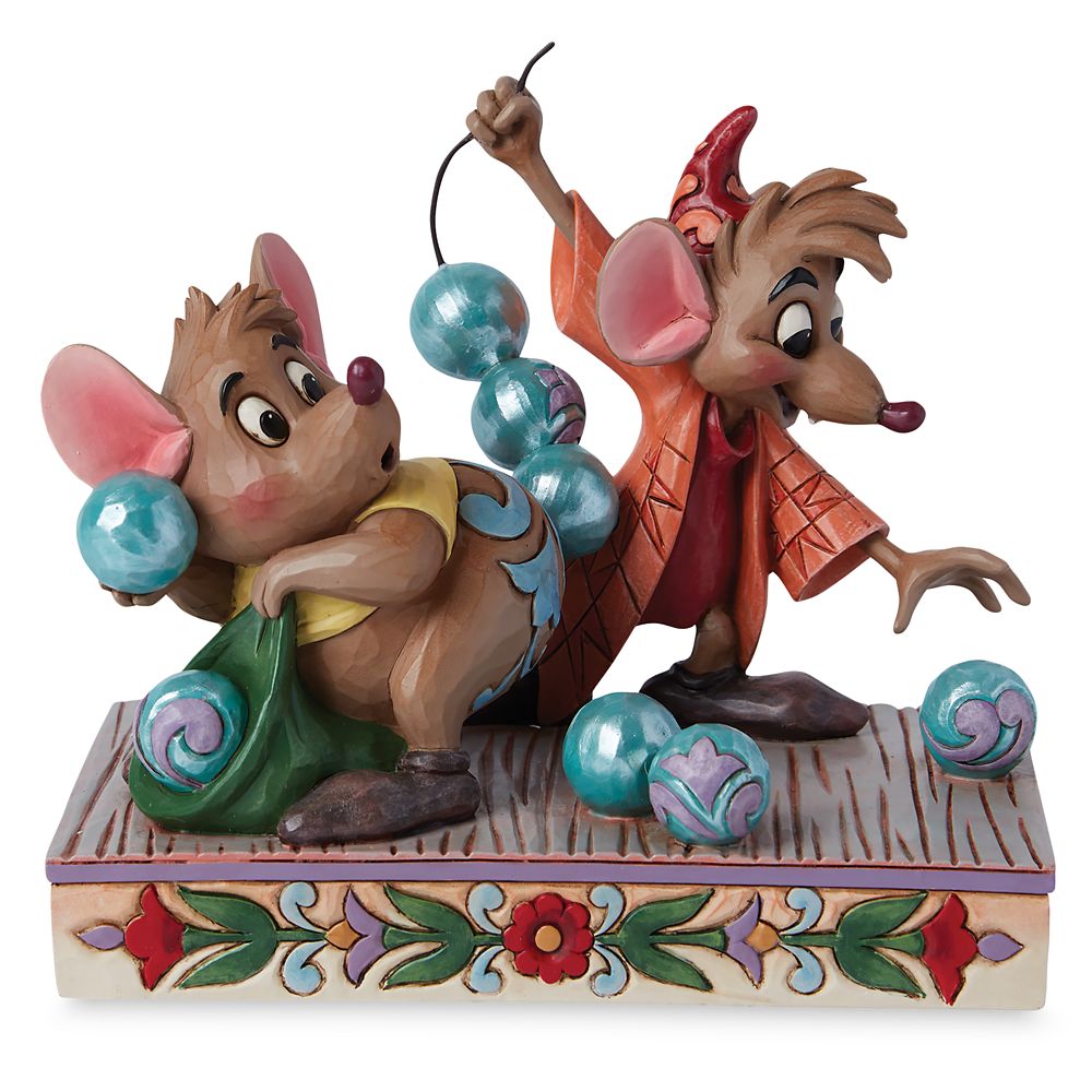 【取寄せ】 ディズニー Disney US公式商品 シンデレラ プリンセス ガス ジャックとガス ネズミ ジャック 置物 フィギュア ジムショア 人形 おもちゃ [並行輸入品] Jaq and Gus Figure by Jim Shore ? Cinderella グッズ ストア プレゼント ギフト クリスマス 誕生日 人気｜ビーマジカル店
