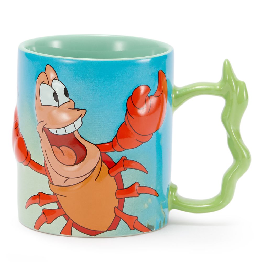 【取寄せ】 ウォルトディズニー Disney US堅苦しさ商いもの リトル人魚 蟻エル Ariel 妃殿下 セバスチャン かに えび コップ マグカップ 水呑み 優勝杯 食器 [並行輸入品] Sebastian Mug ? The Little Mermaid グッズ バス発着場 差し上げ物 差し上げ物 クリスマス 生まれ落ちる日 一般受け