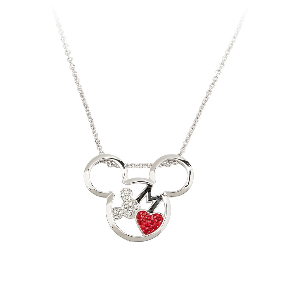 【取寄せ】 ディズニー Disney US公式商品 ミッキーマウス ミッキー アリバスブラザーズ ネックレス ジュエリー アクセサリー [並行輸入品] Mickey Mouse Necklace by Arribas ? Mickey Head with Heart グッズ ストア プレゼント ギフト クリスマス 誕生日 人気｜ビーマジカル店