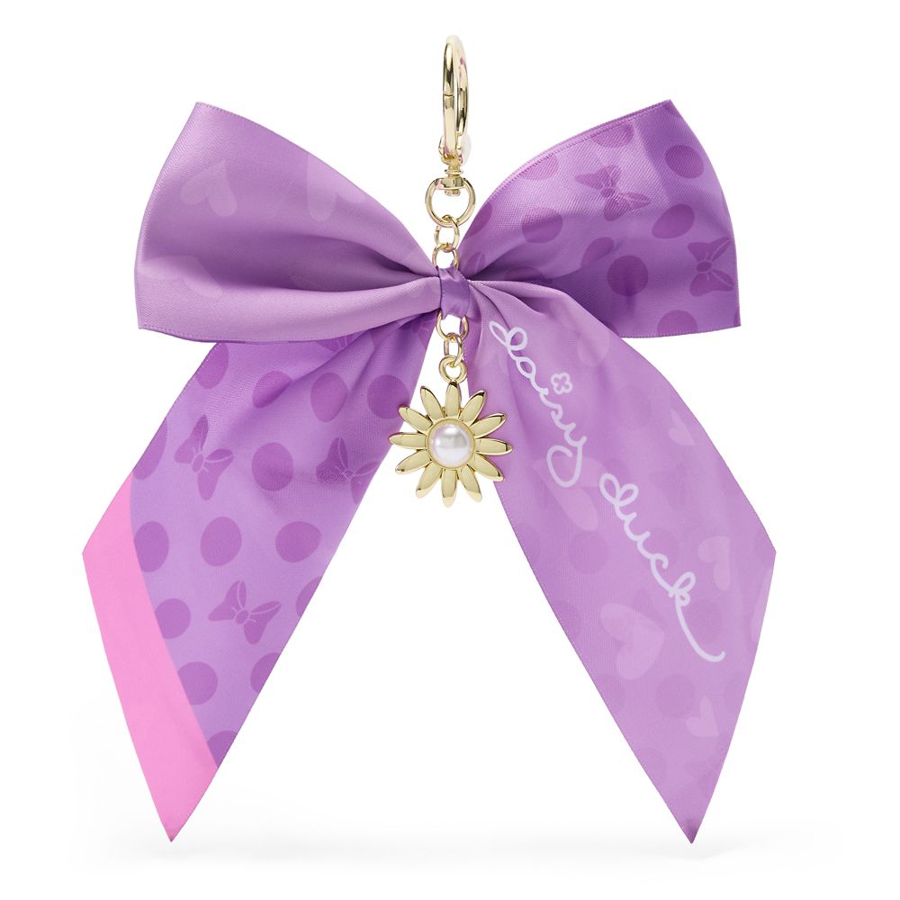【取寄せ】 ウォルトディズニー Disney US堅苦しさ商いもの デイジーダック デイジー Daisy Duck 惹き付ける 飾りつけ 宝飾品 添え物 キーホルダー シュロの葉 [並行輸入品] Daisy Duck Bow Bag Charm グッズ バス発着場 差し上げ物 差し上げ物 クリスマス 生まれ落ちる日 一般受け
