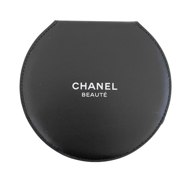 CHANEL ノベルティ 回転式スタンドミラー 非売品】CHANEL スタンドミラー 置き鏡 卓上 回転式 ブラック