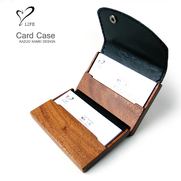 楽天市場 名刺入れ 木製ケース Life ライフ 木製カードケース Dz Card 13 リアルウッド 刻印 名入れ 名前 ハンドメイド オーダーメイド 日本製 父の日 誕生日 成人祝い 就職祝い ベンシュナ
