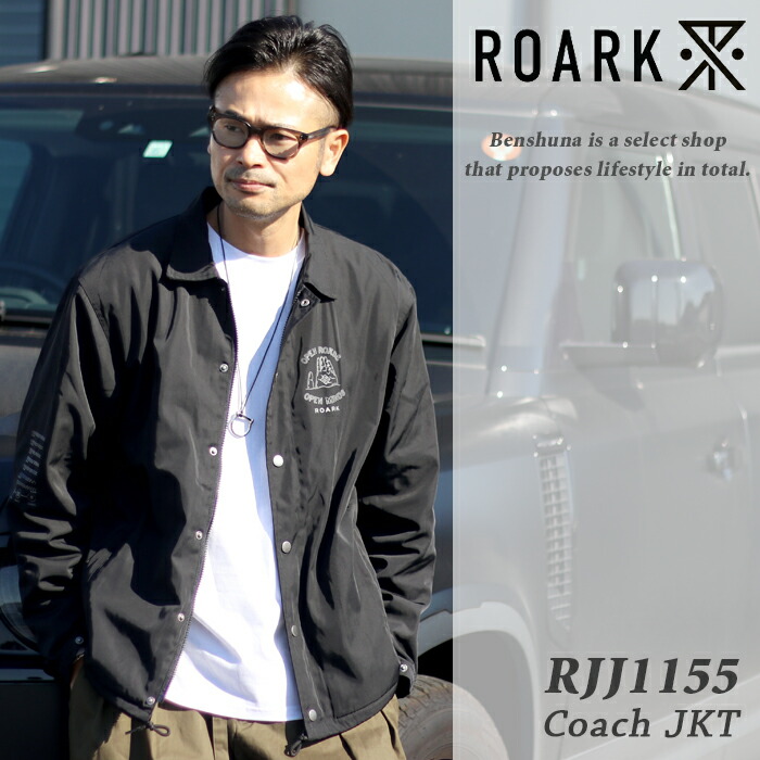 楽天市場】RAW コーチジャケット Lサイズ 長袖 ロウ ロー ブラック