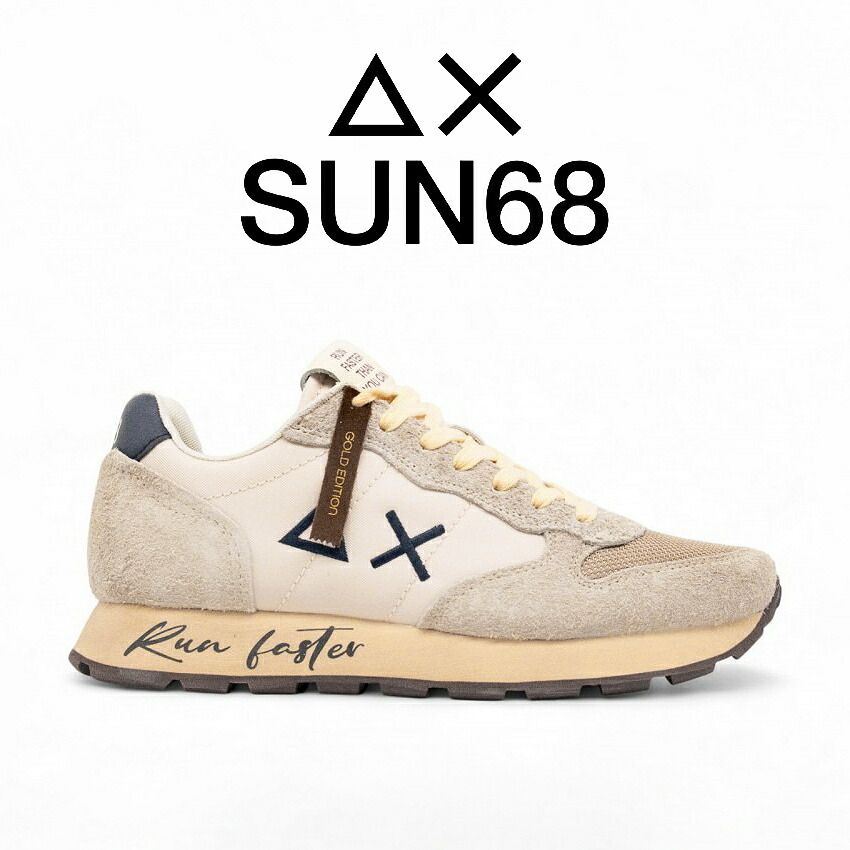 楽天市場】SUN68 サンシックスティーエイト レザースニーカー SUN250