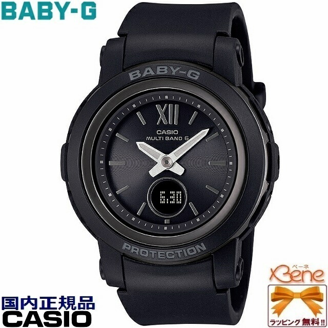 レディース腕時計 新発売コンパクトなレディースタフソーラー電波 Casio Baby G カシオ ベビージー ラウンド 丸型 アナログデジタルコンビ ワールドタイム 10気圧防水 ネオブライト ストップウオッチ スーパーイルミネーター ブラック Bga 2900 1ajf ジュエリー 腕時計 Bene