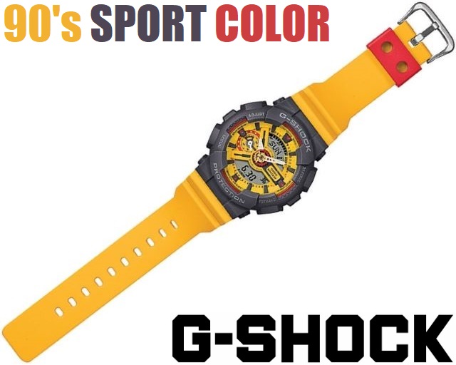 選べる２個セット 超人気モデル カシオ G-SHOCK GMA-S110Y-9AJF - 通販