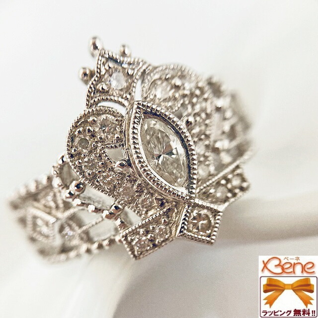 K18WG　ダイヤモンド　リング｜ジュエリー＆腕時計 Bene 237,500円